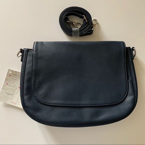 Thirty One Brand NWT Navy Crossbody Purse - Picture 1 of 4